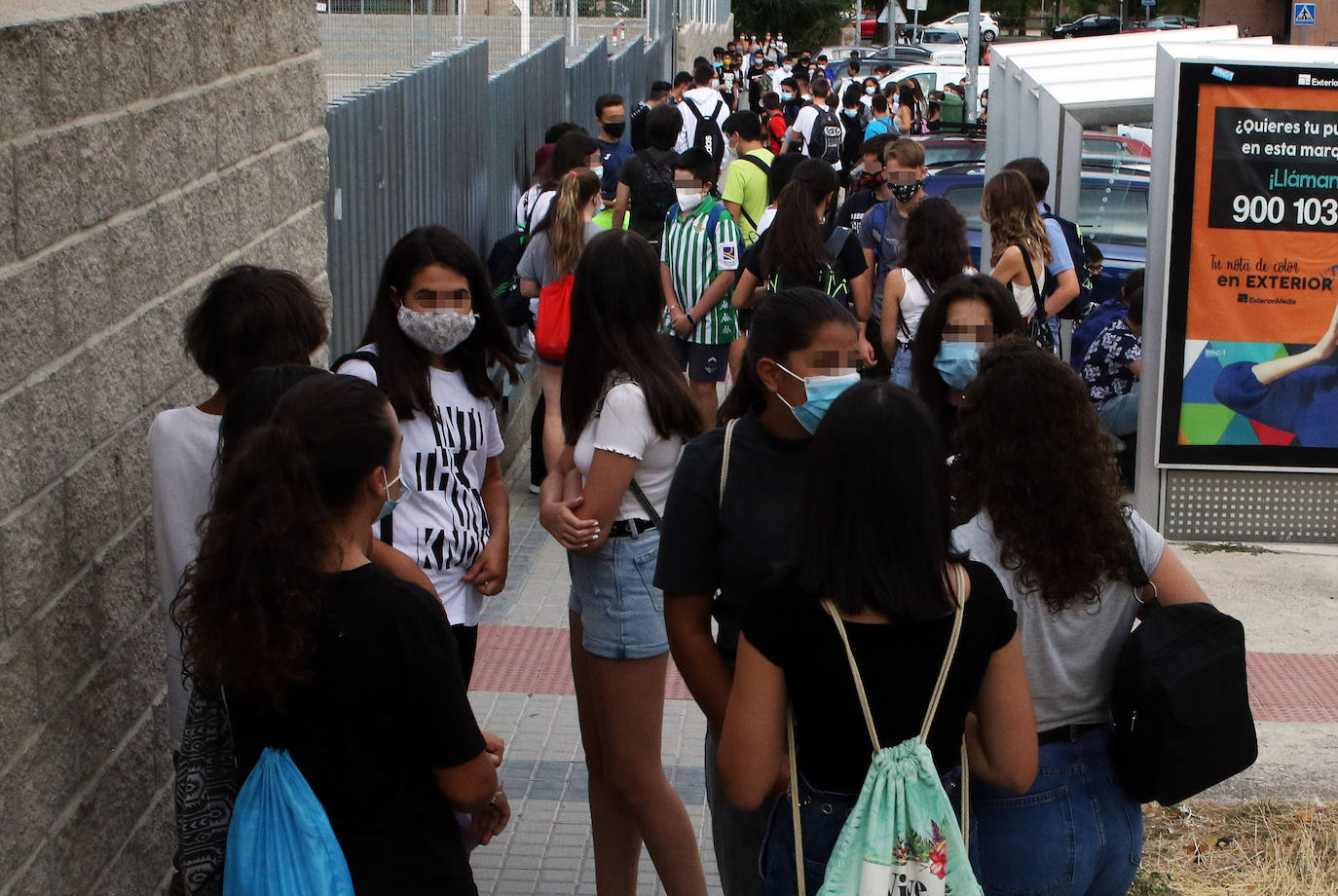 Vuelta a las clases en los Institutos de Segovia 