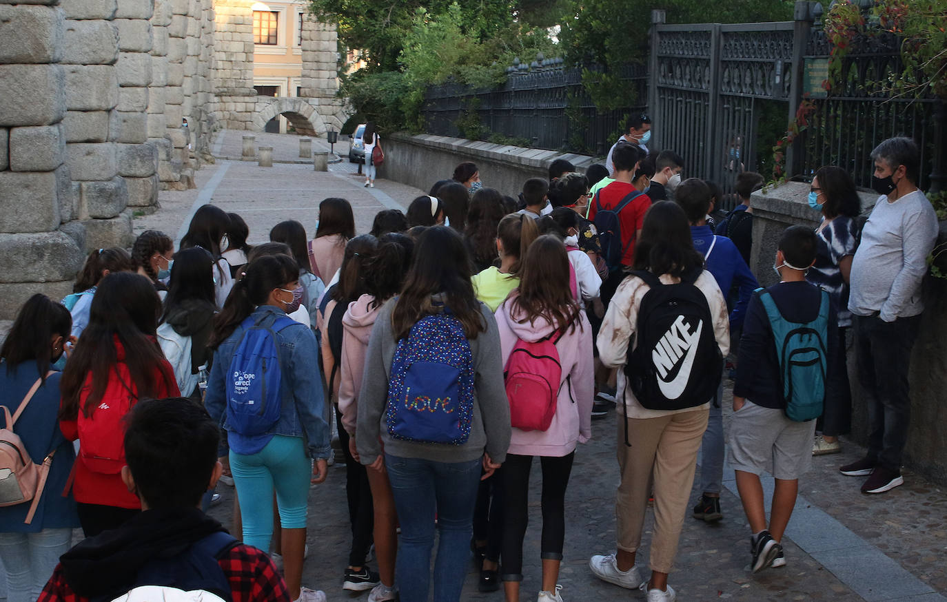 Vuelta a las clases en los Institutos de Segovia 
