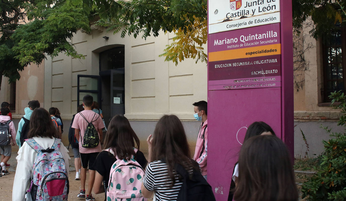 Vuelta a las clases en los Institutos de Segovia 