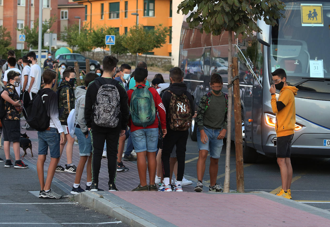 Vuelta a las clases en los Institutos de Segovia 
