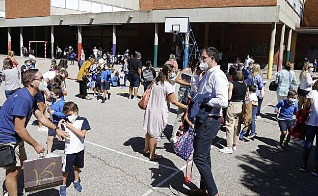 En cuarentena una clase de Maristas de Palencia por un positivo por coronavirus