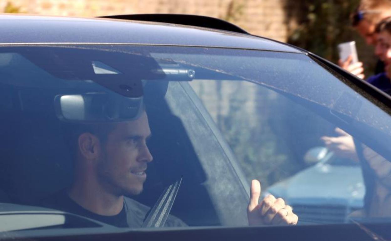 Gareth Bale, en Londres. 