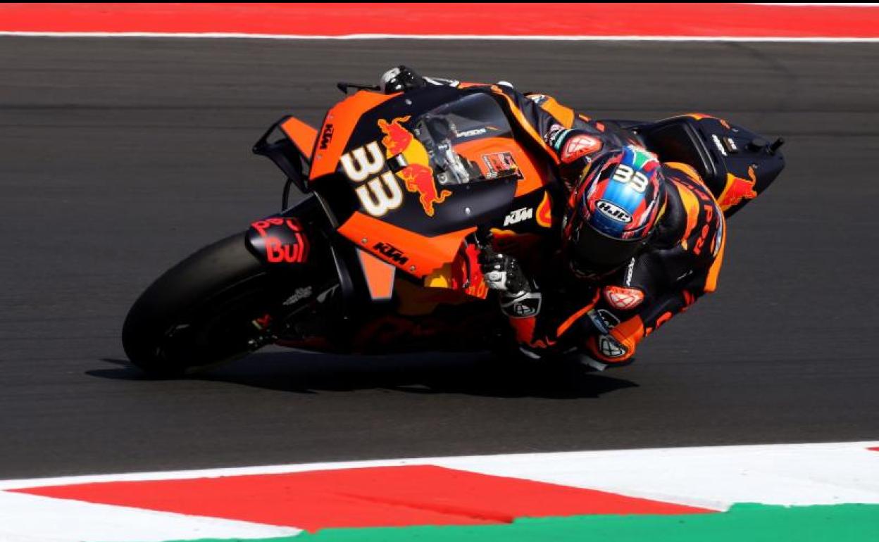 El sudafricano Brad Binder. 