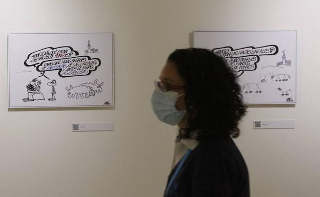 Exposición 'La Ciencia según Forges', en el Museo de la Ciencia.