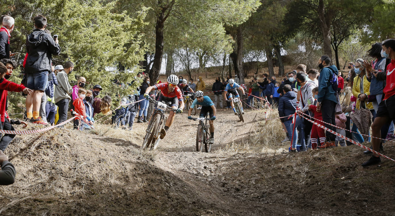 Campeonato de España BTT XCO 2020 en el Parque de las Contiendas, en Valladolid. 