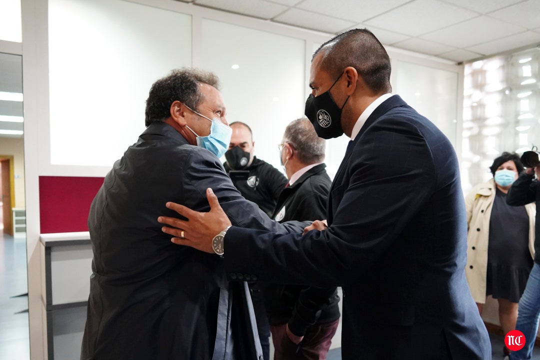 Acto de presentación en Salamanca del convenio entre fundaciones