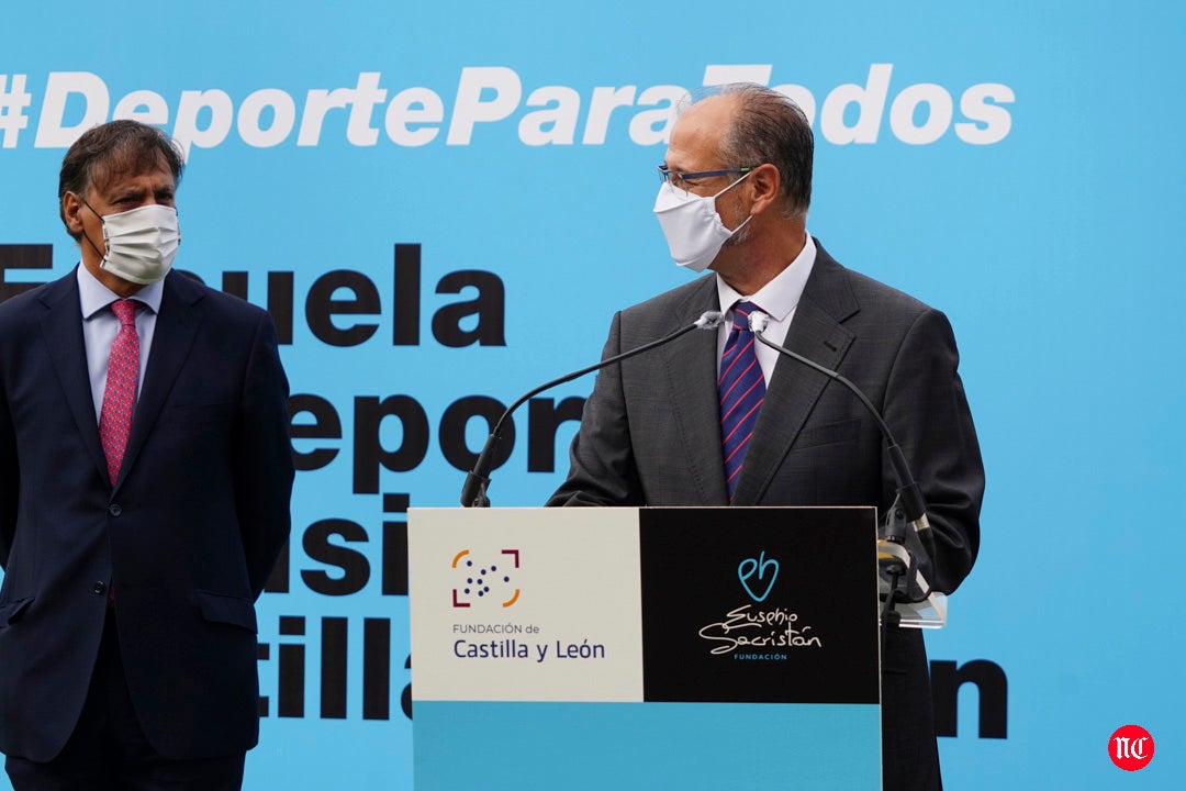 Acto de presentación en Salamanca del convenio entre fundaciones