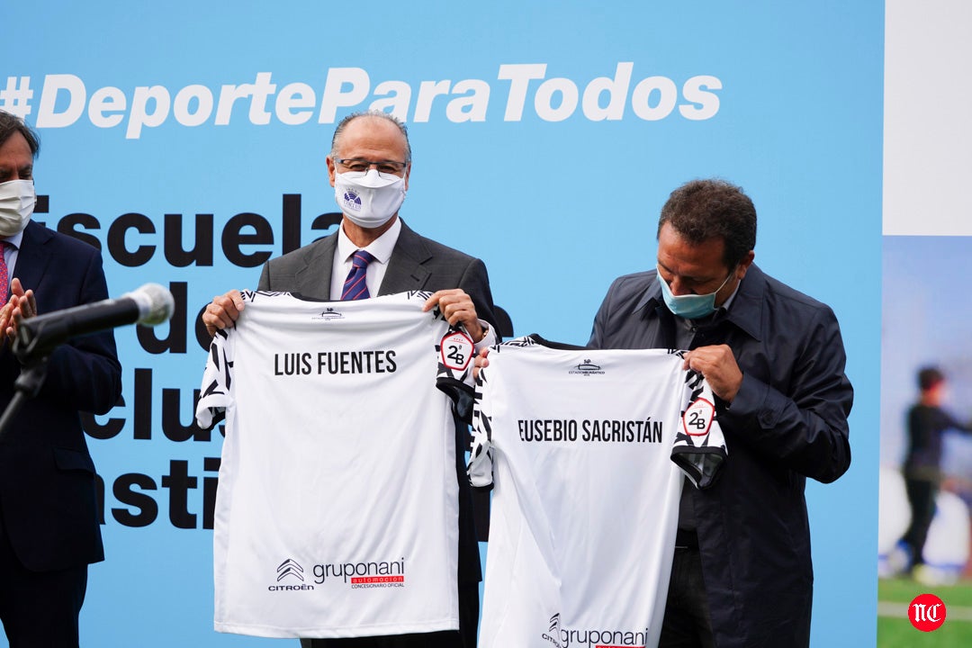 Acto de presentación en Salamanca del convenio entre fundaciones