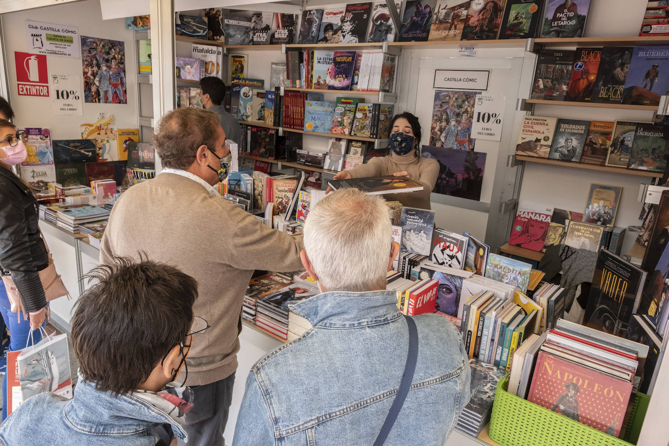 Fotos: Inauguración de la 53ª Feria del Libro de Valladolid