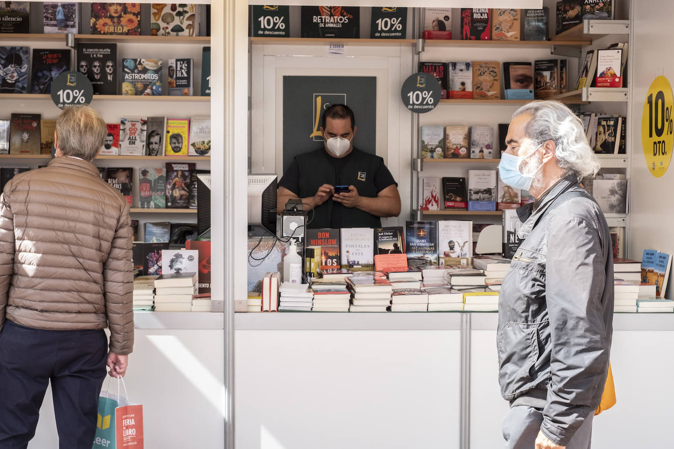 Fotos: Inauguración de la 53ª Feria del Libro de Valladolid