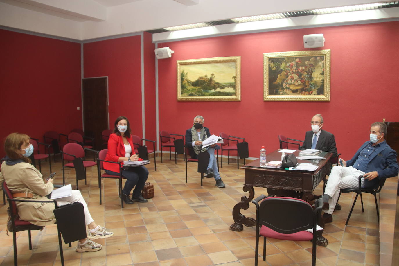 Reunión anual de la Fundación Archivo Histórico de la Casa Ducal de Alburquerque.