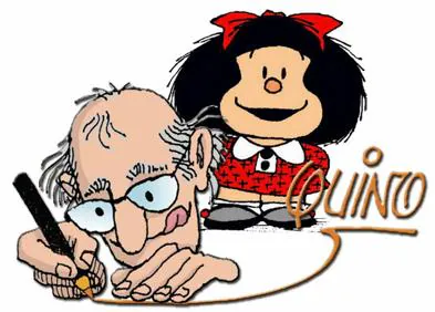 Imagen secundaria 1 - Quino y Mafalda. 