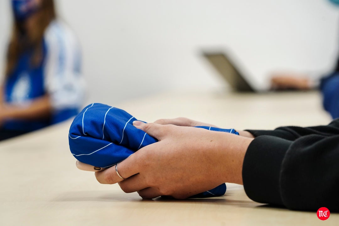 Acto de presentación de las jugadoras de Avenida.