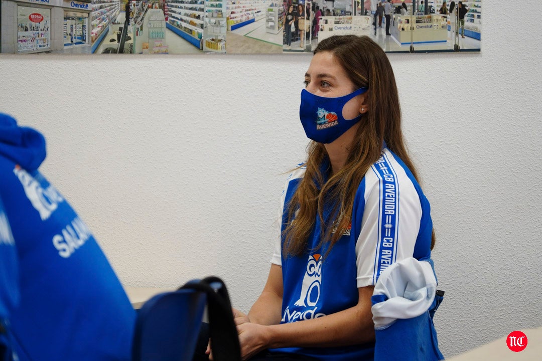 Acto de presentación de las jugadoras de Avenida.