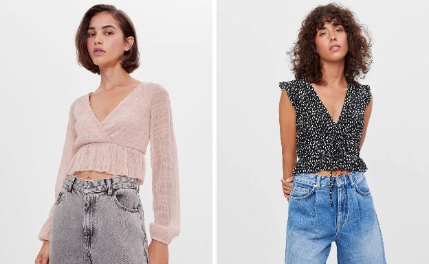 'Crop-top' a la venta en Zara.