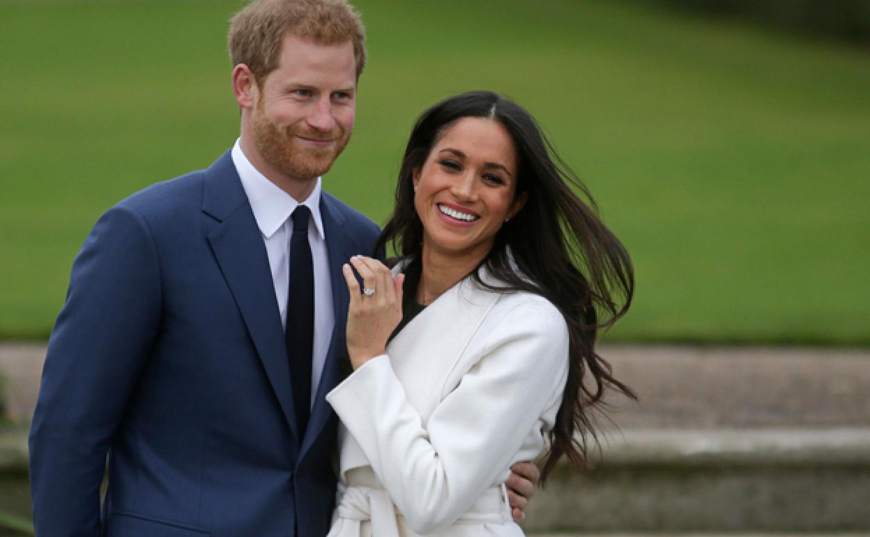 Meghan Markle y el Príncipe Harry. 