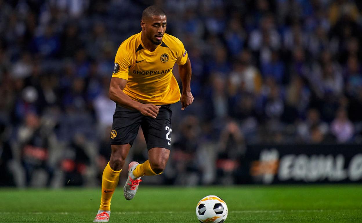 Saidy Janko, con la camiseta del Young Boys, su último equipo. 