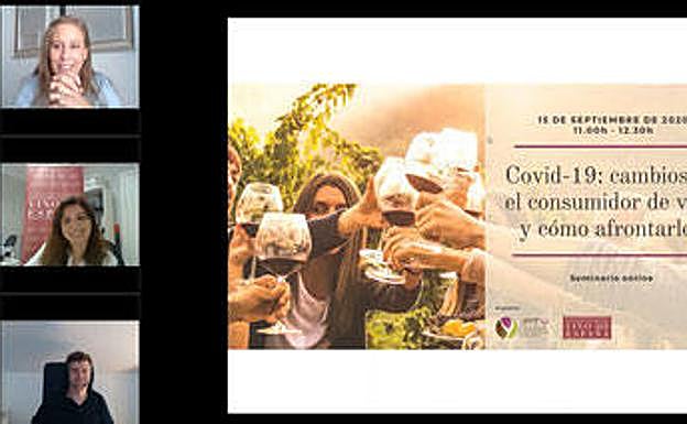 Seminario web en el que Juan Park explicó las conclusiones del estudio Wine Intelligence. 