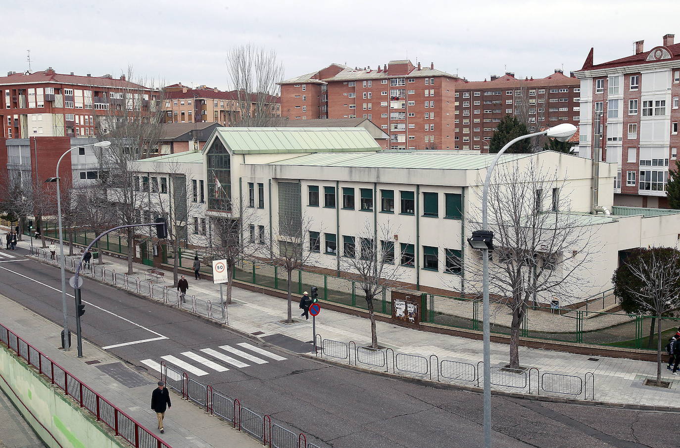 Vista del colegio Sofía Tartilán, el edificio de Infantil. 