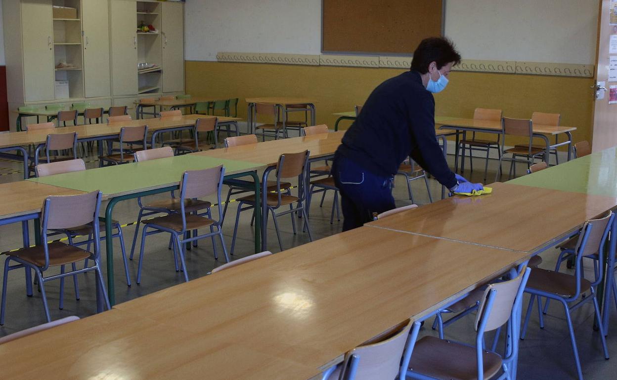 El colegio Eresma, el primero de la capital segoviana con un aula en cuarentena