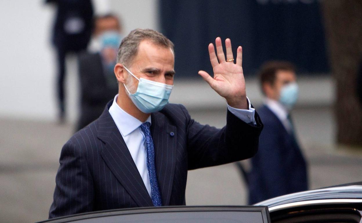 Felipe VI, el jueves en La Toja.