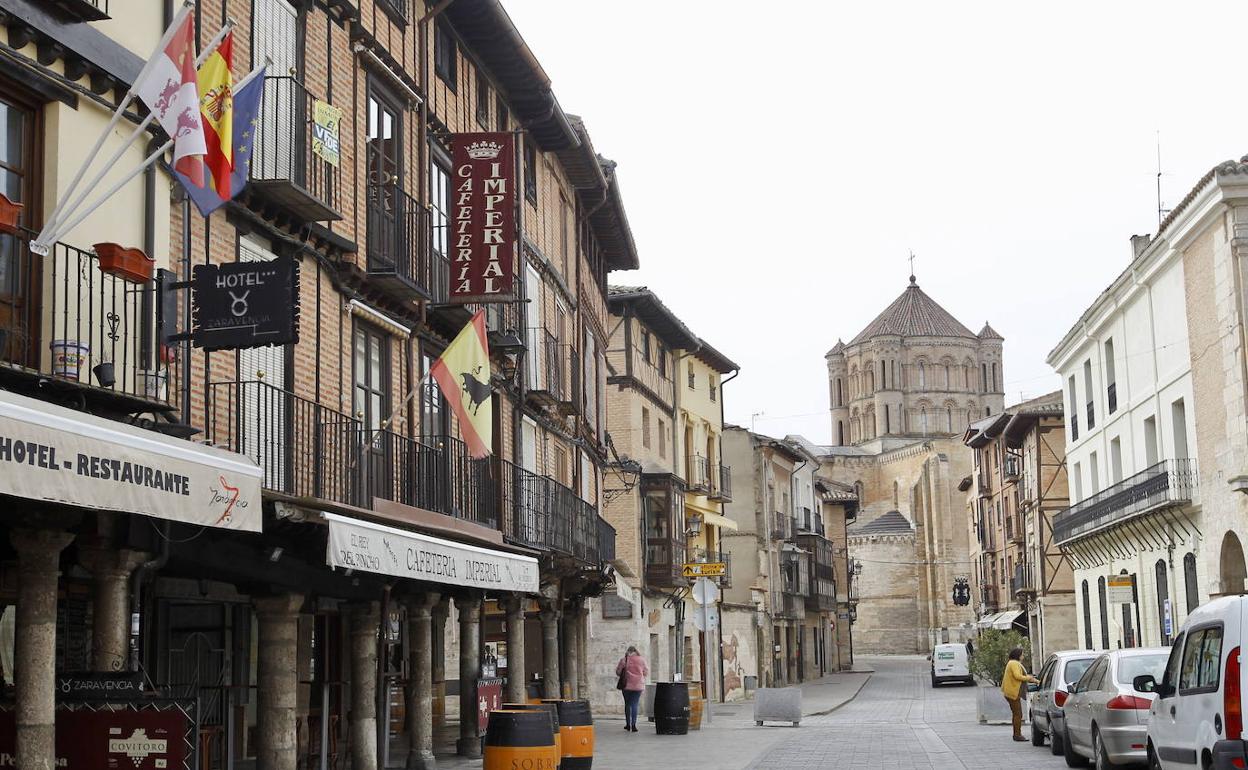 Plaza Mayor de la localidad zamorana de Toro.