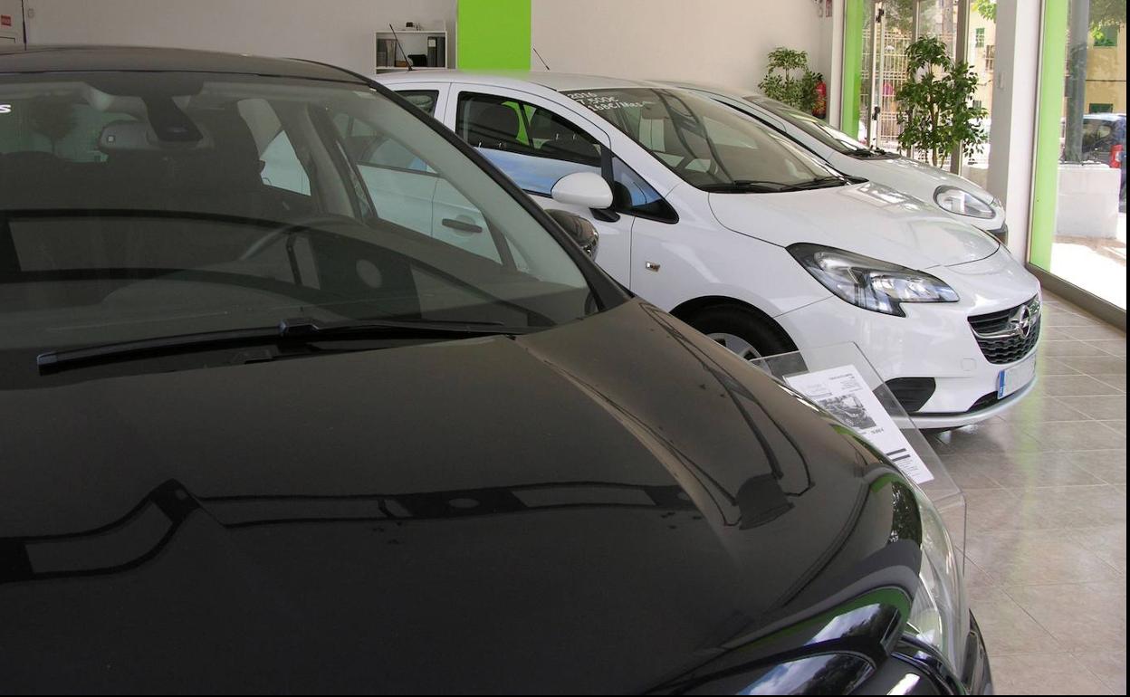 Concesionario de coches. 