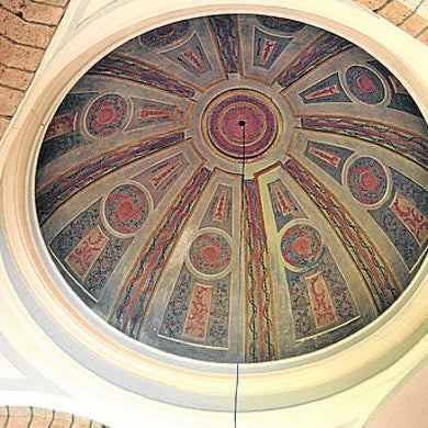 Cúpula de la iglesia de San Juan Bautista.