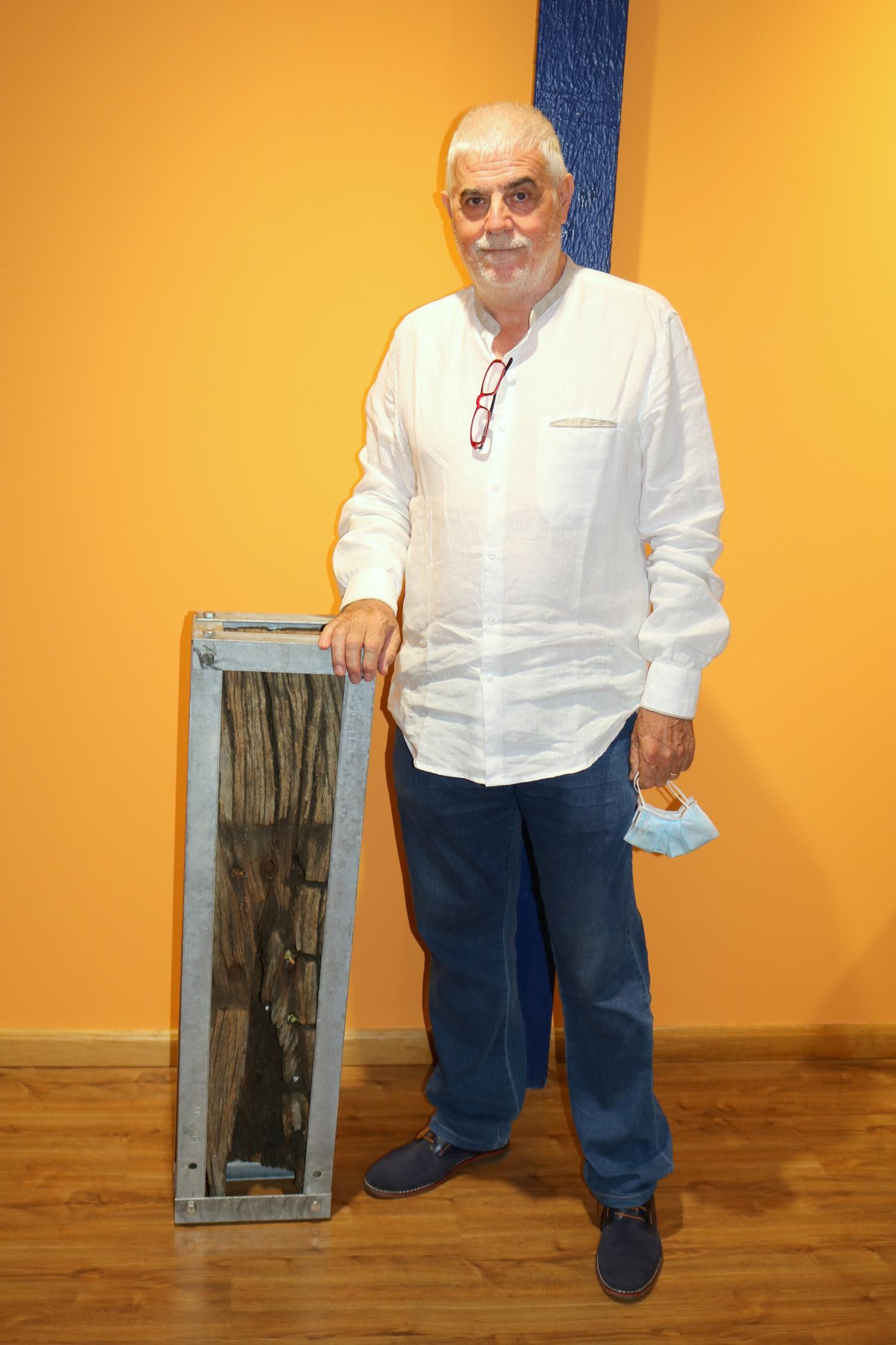 Fotos: El escultor Carlos Mediavilla expone &quot;El Arte y la Vida&quot; en Baltanás