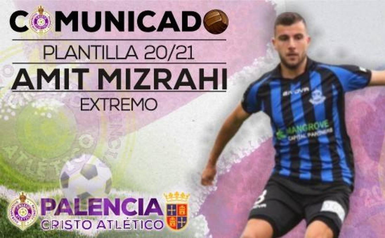 Amit Mizrahi, nuevo fichaje del Palencia Cristo. 
