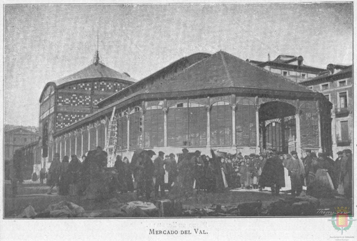 Fotos: Estampas del Valladolid antiguo (LII): el mercado del Val, el más antiguo de la ciudad