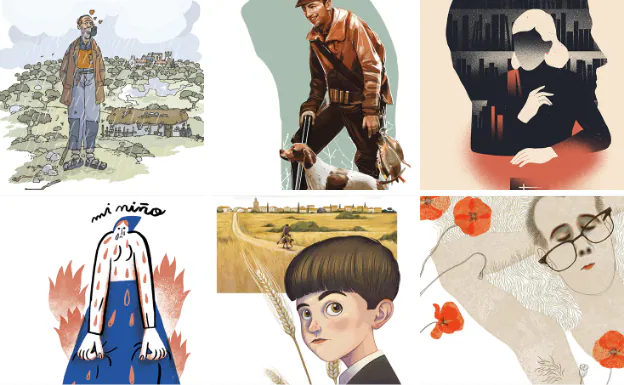 Centenario Delibes: Seis ilustradores rinden homenaje a los personajes de Delibes