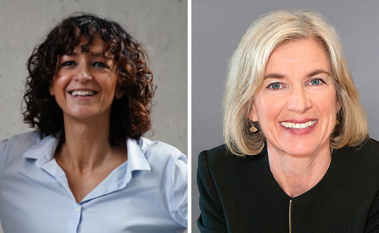 Emmanuelle Charpentier y Jennifer Doudna.