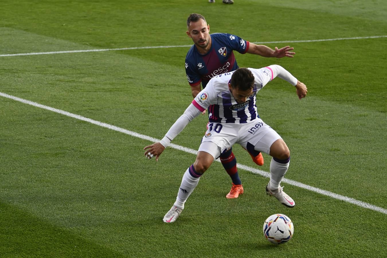 Fotos: EMpate del Real Valladolid en Huesca (2-2)