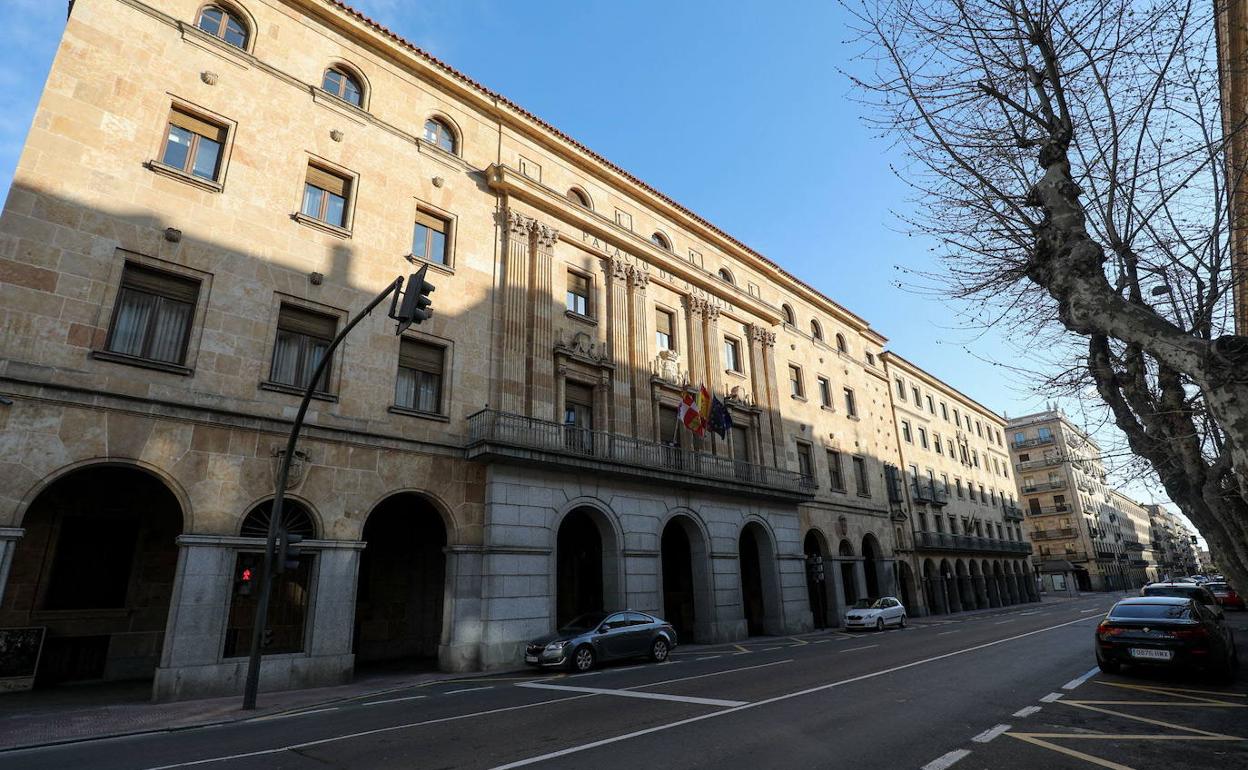 Palacio de Justicia de Salamanca, que alberga la Audiencia Provincial. 