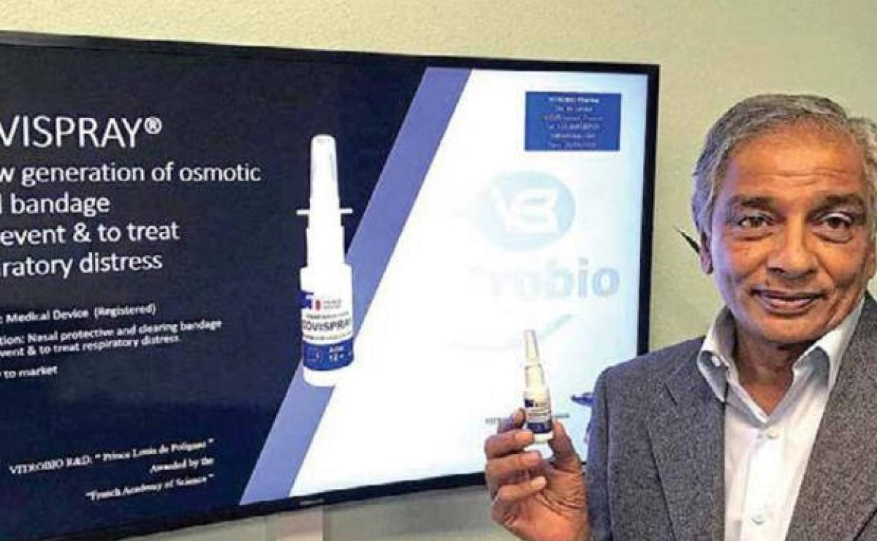 Presentación del nuevo Covispray en Francia.