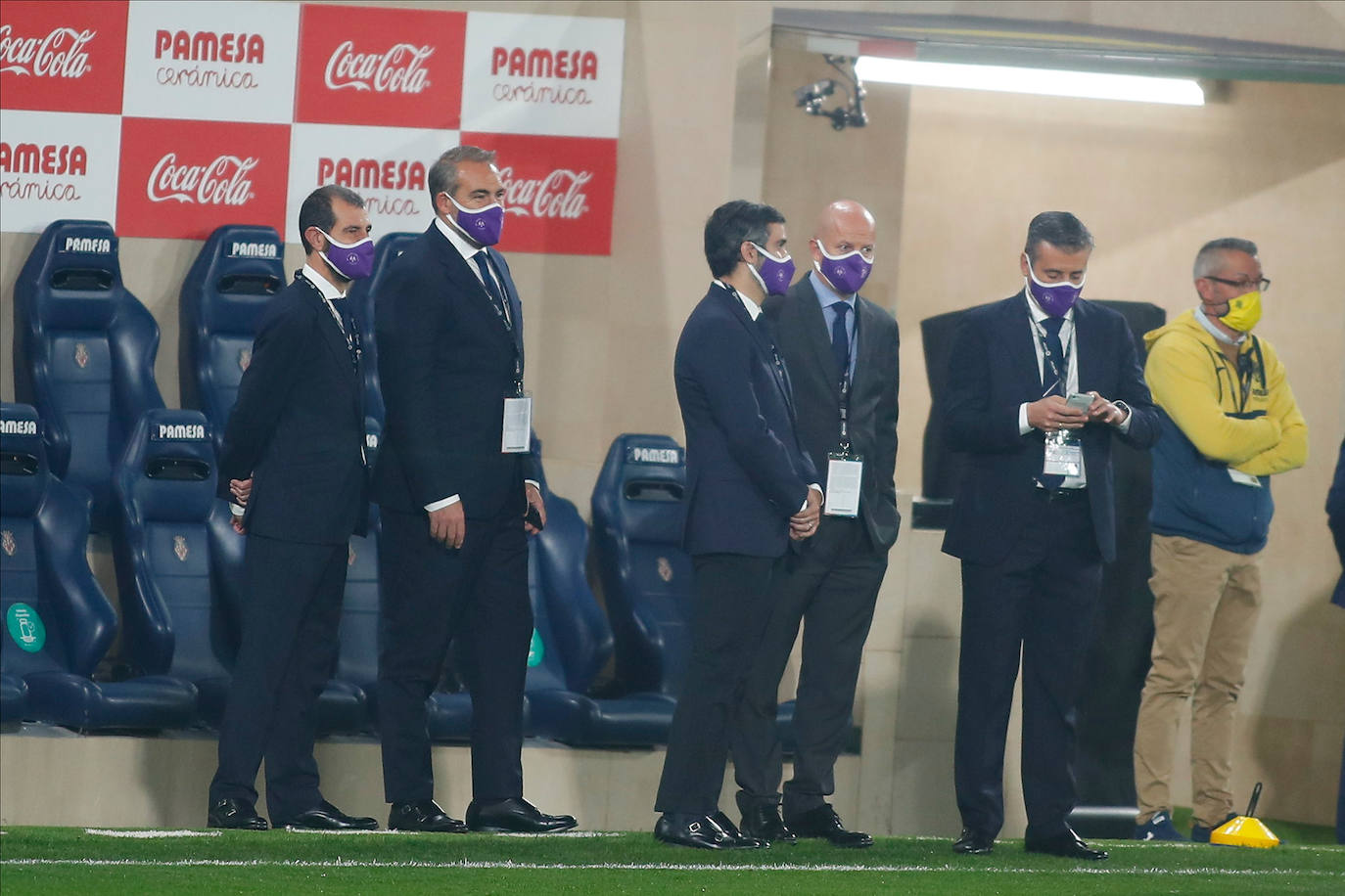 El Real Valladolid pierde por dos goles a cero contra el Villarreal. 