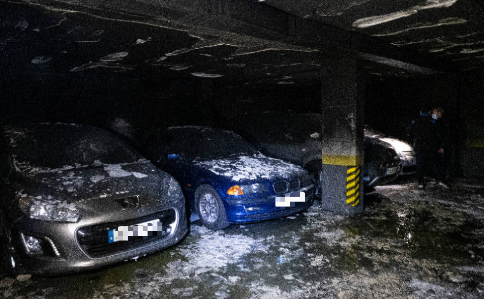 Fotos: Dos incendios en menos de 24 horas en garajes de Valladolid