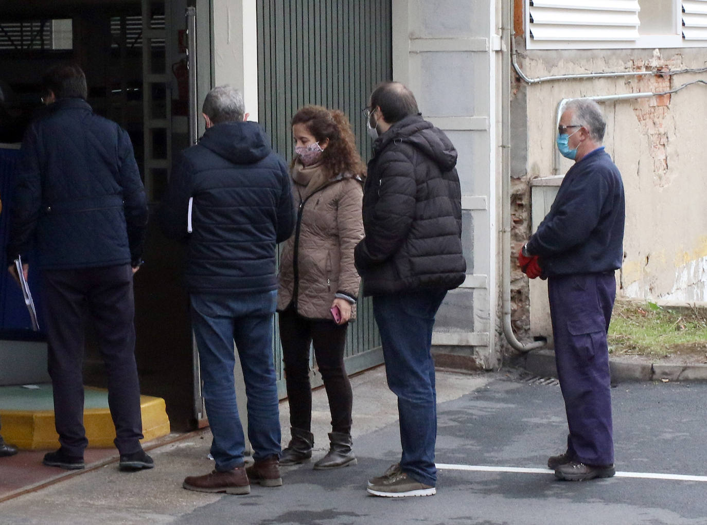 Cierre del parking del paseo Ezequiel González 