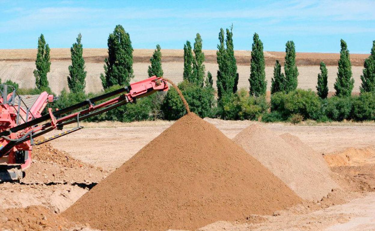 Método de cribado de terreno de la empresa Erimsa. 