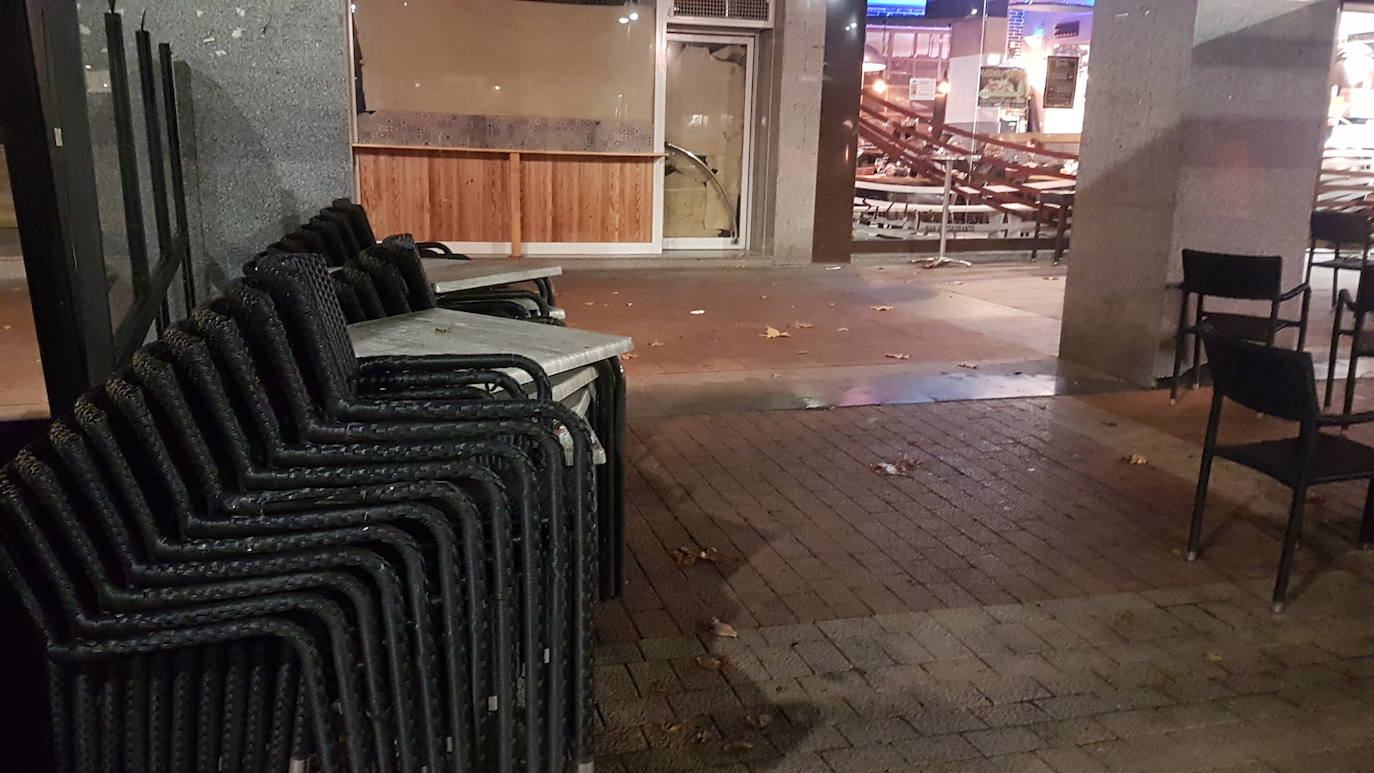 Fotos: Cierre de la hostelería en Valladolid