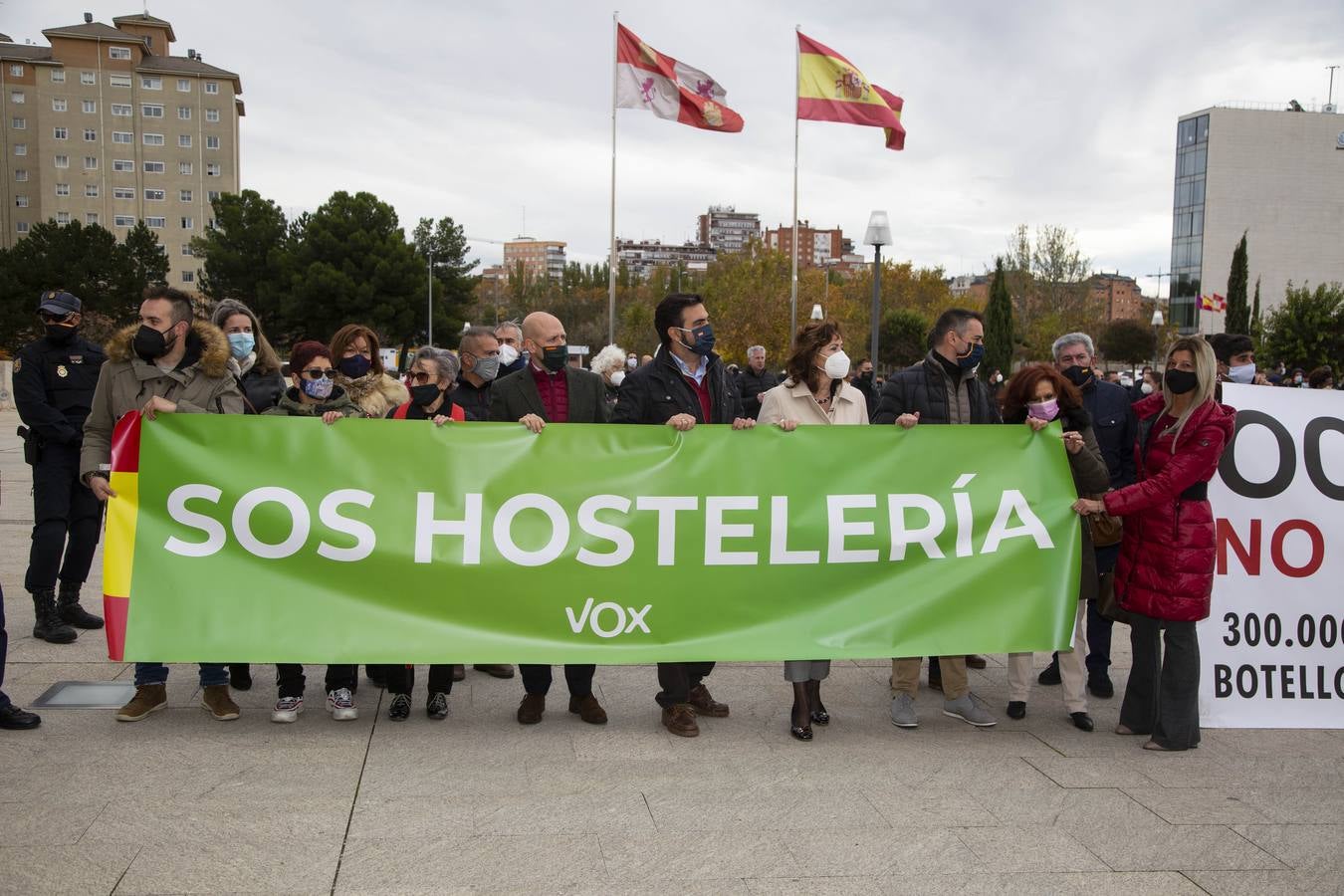 Fotos: Manifestación de hosteleros en Valladolid