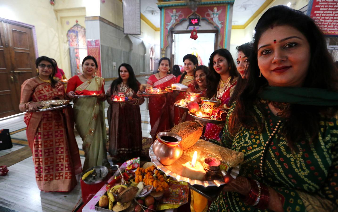 Fotos: El ayuno de Karva Chauth