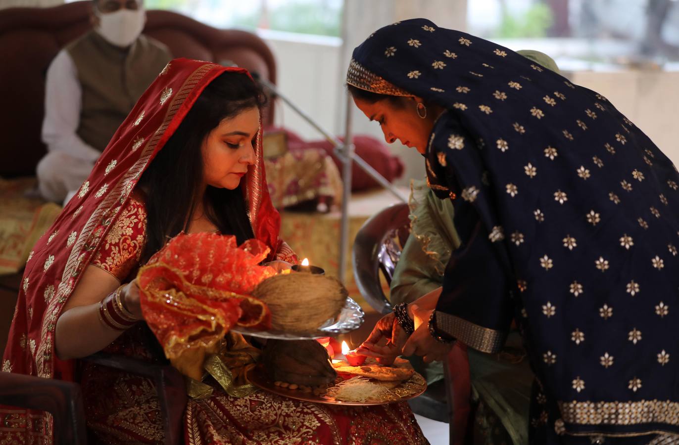Fotos: El ayuno de Karva Chauth