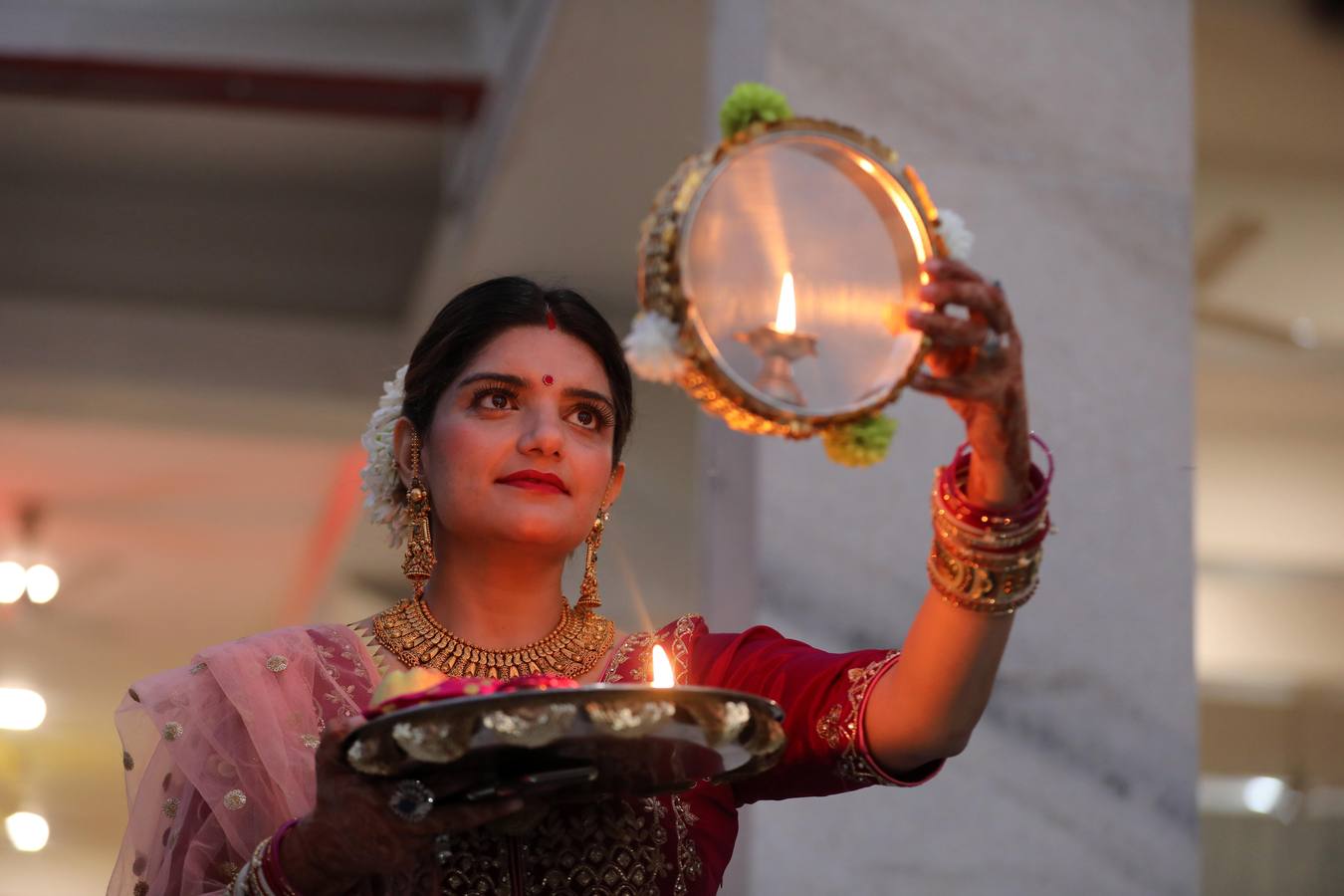 Fotos: El ayuno de Karva Chauth
