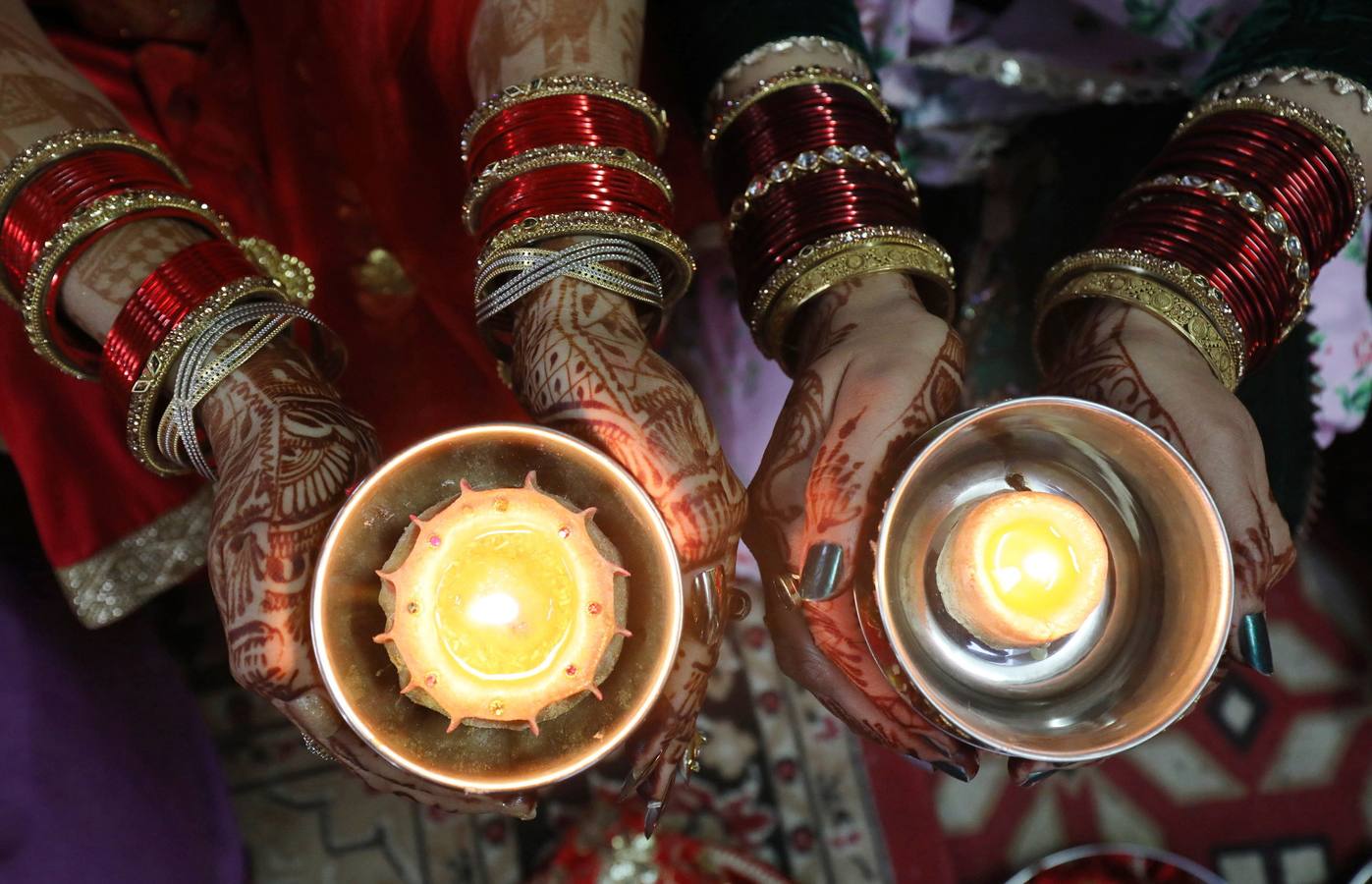 Fotos: El ayuno de Karva Chauth