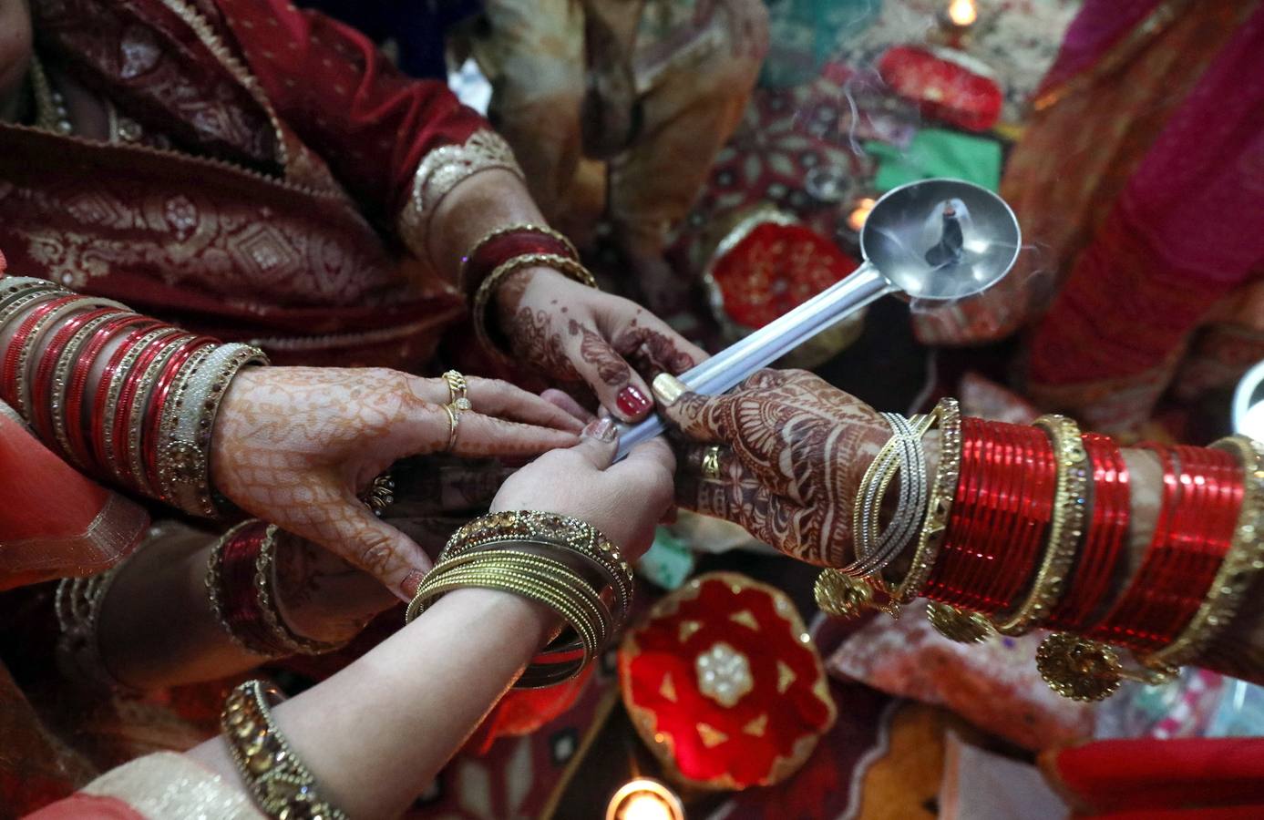 Fotos: El ayuno de Karva Chauth