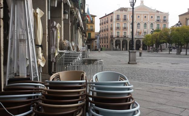 Segovia, una ciudad a medio gas con el cierre de la hostelería, su pulmón económico