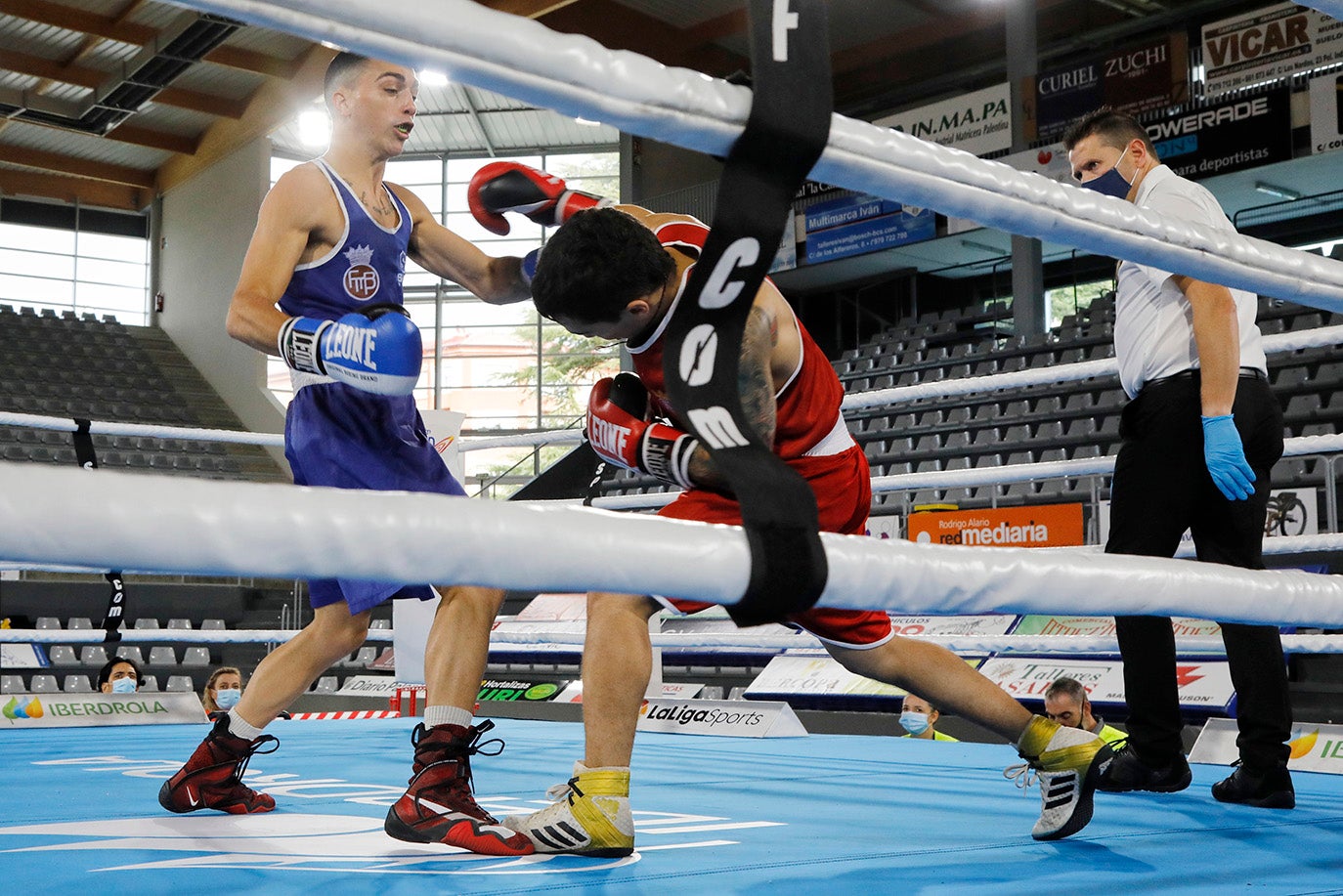 Palencia disfruta del boxeo olímpico.