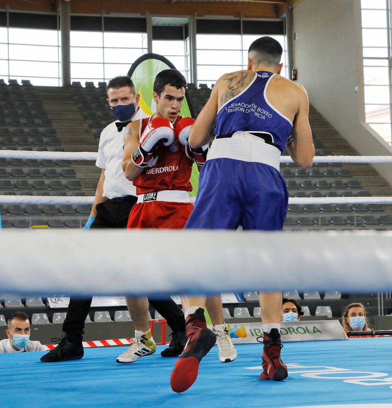 Palencia disfruta del boxeo olímpico.